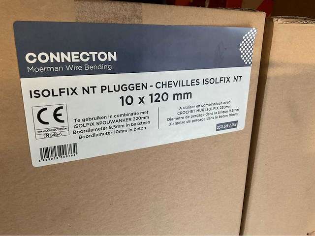 2 x doos isolatie pluggen 12 cm - afbeelding 2 van  3