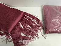 2 x draadgordijn 100x250 cm paars - afbeelding 3 van  3