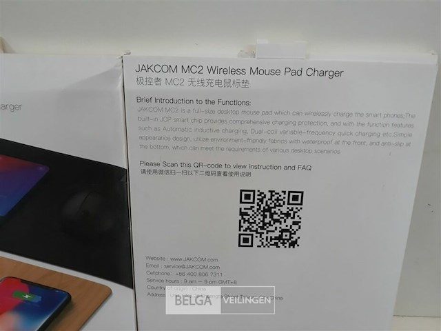 2 x draadloos laden van gsm als muispad - afbeelding 3 van  3