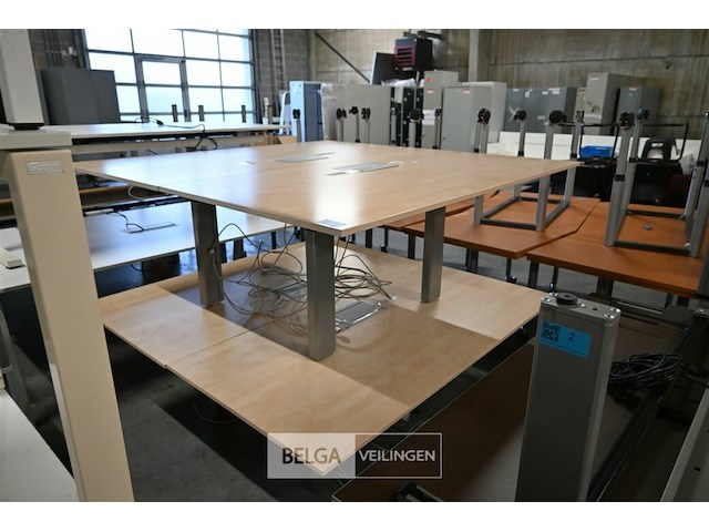 2 x dubbele bureau - afbeelding 1 van  4