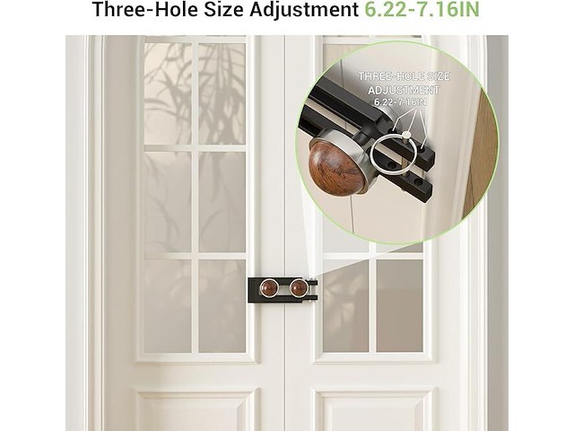 2 x dubbele deursloten - afbeelding 5 van  6