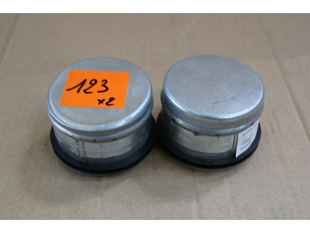 2 x eindstop voor buis ø80 met dichting - afbeelding 1 van  2