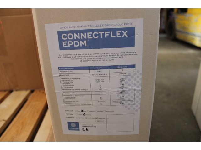 2 x epdm loodvervanger zelfklevend (450mm – 5m) grijs - afbeelding 1 van  1