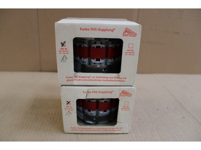 2 x fhs-buiskoppeling – 40mm tot 65mm - afbeelding 1 van  1