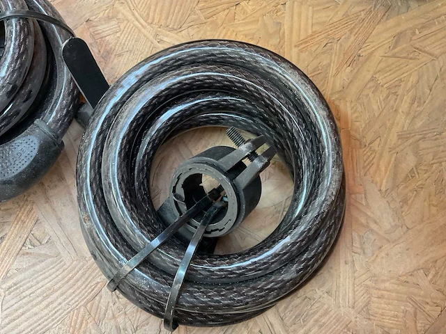 2 x fietsslot met cijferslot - afbeelding 3 van  4