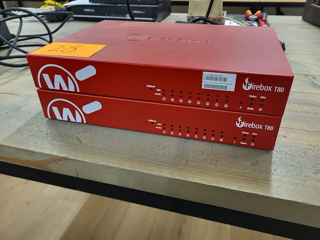 2 x firewall watchguard firebox t80 - afbeelding 1 van  5