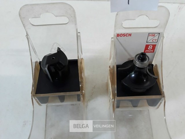 2 x frees bosch stift 8mmn 1 x recht 25mm + 1 x rond 19mm - afbeelding 3 van  3