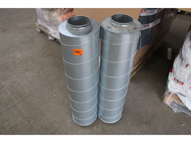 2 x geluidsdemper ø125 l=900 - afbeelding 2 van  6