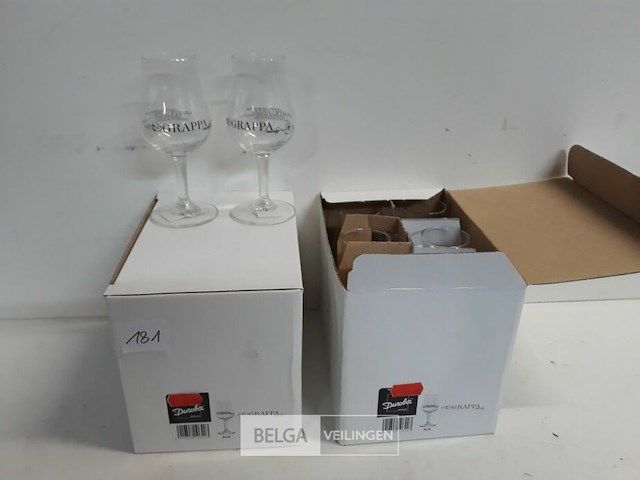 2 x grappa glazen 6 stuks - afbeelding 1 van  3