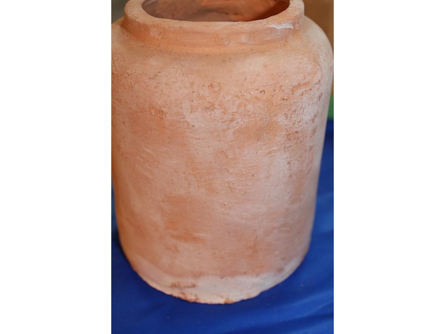 2 x grote aarden vazen + 12 kleine vazen - afbeelding 2 van  2