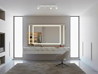 2 x gu10 opbouwspot armatuur 4 cilinder zand wit draaibaar - afbeelding 3 van  5