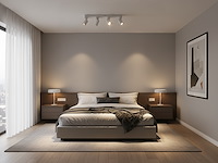 2 x gu10 opbouwspot armatuur 4 cilinder zand wit en zwart draaibaar - afbeelding 3 van  6