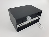 2 x gu10 opbouwspot armatuur dual fittingen zwart kantelbaar - afbeelding 6 van  7