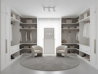 2 x gu10 opbouwspot armatuur triple cilinder zand wit draaibaar - afbeelding 4 van  8