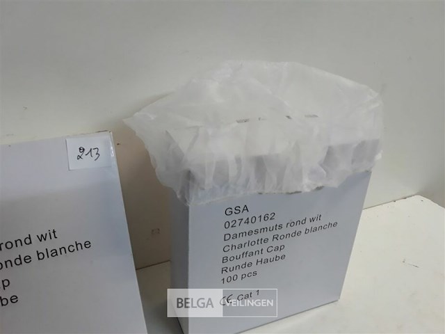 2 x haarnetje wegwerp 100 stuks - afbeelding 3 van  3