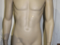 2 x half body man mannequin - afbeelding 2 van  2
