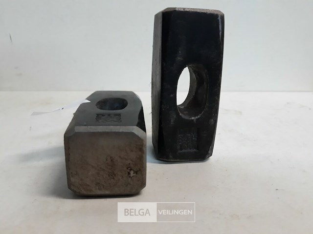 2 x hamerblok 1 kg - afbeelding 3 van  3