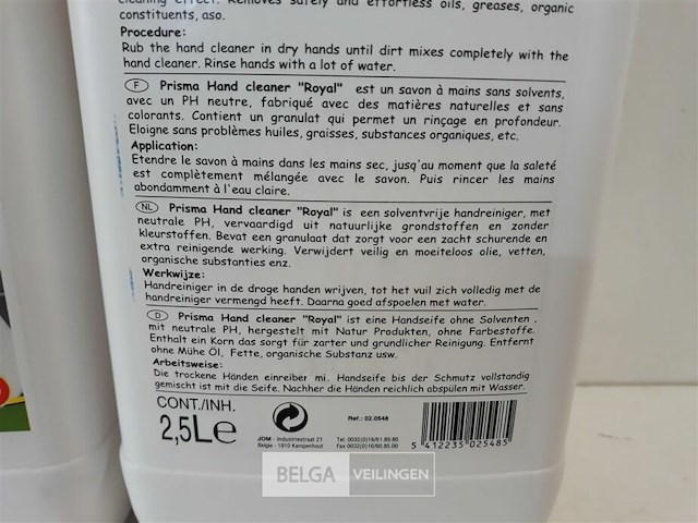 2 x handzeep bio 2,5 l - afbeelding 3 van  3