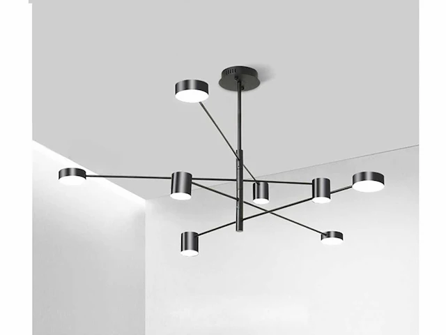 2 x heliko led hanglamp zwart - afbeelding 1 van  7