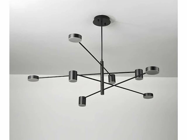 2 x heliko led hanglamp zwart - afbeelding 2 van  7