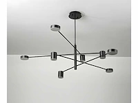 2 x heliko led hanglamp zwart - afbeelding 2 van  7
