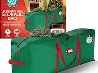 2 x holiday spirit christmas tree opbergtas (groen) - afbeelding 1 van  3