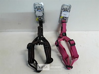 2 x hondenharnas 27-38 cm rogz met fluo strips
