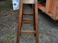 2 x houten barkruk - afbeelding 1 van  4