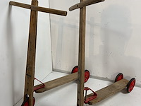 2 x houten kinderstep - afbeelding 1 van  2