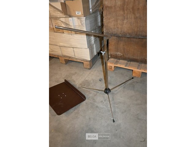 2 x houten kist met muziekstandaards - afbeelding 3 van  5