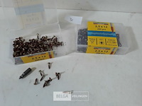 2 x houtschroeven 2,5x12mm 200 stuks - afbeelding 1 van  3
