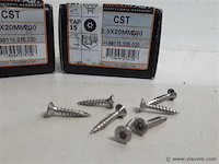 2 x houtschroeven inox 3,5x20mm 200 stuks - afbeelding 2 van  2