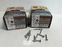 2 x houtschroeven inox 3,5x25mm 200 stuks - afbeelding 2 van  3