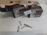 2 x houtschroeven inox 3,5x30mm 200 stuks - afbeelding 1 van  2