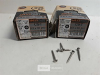 2 x houtschroeven inox 3,5x30mm 200 stuks - afbeelding 2 van  3