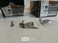 2 x houtschroeven inox 3,5x30mm 200 stuks - afbeelding 3 van  3