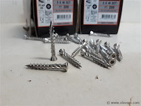 2 x houtschroeven terrasschroeven inox 5x40mm 200 stuks - afbeelding 2 van  2