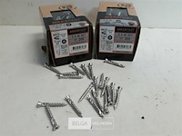 2 x houtschroeven terrasschroeven inox 5x40mm 200 stuks - afbeelding 2 van  3