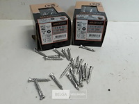 2 x houtschroeven terrasschroeven inox 5x40mm 200 stuks - afbeelding 1 van  3