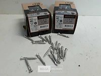 2 x houtschroeven terrasschroeven inox 5x40mm 200 stuks - afbeelding 2 van  3