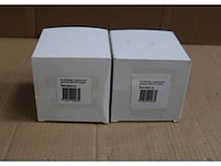 2 x hruc-3st / hruc 3-standenschakelaar + led opbouw