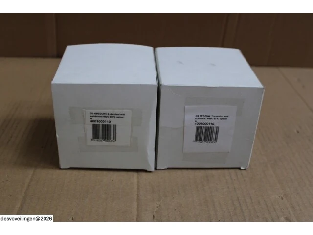 2 x hruc-3st / hruc 3-standenschakelaar + led opbouw - afbeelding 2 van  4