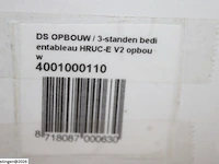 2 x hruc-3st / hruc 3-standenschakelaar + led opbouw - afbeelding 3 van  4