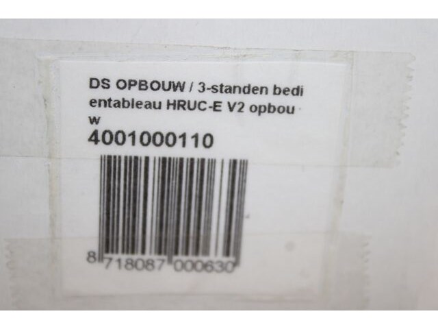 2 x hruc-3st / hruc 3-standenschakelaar + led opbouw - afbeelding 4 van  6