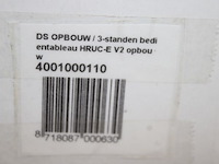 2 x hruc-3st / hruc 3-standenschakelaar + led opbouw - afbeelding 4 van  6