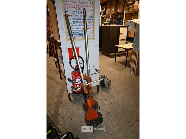 2 x husqvarna bosmaaier voor onderdelen - afbeelding 1 van  6