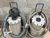 2 x ibix 25l h2o zandstraalmachine/straalketel - afbeelding 2 van  2
