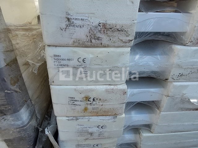 2 x ideal standard douchebak simplicity stone 140 x 90 ( nummer 15-02) - afbeelding 2 van  2