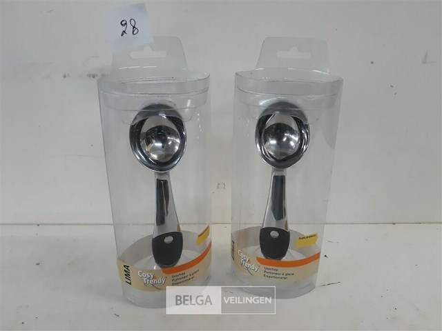 2 x ijslepel professioneel - afbeelding 1 van  3