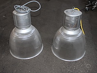 2 x industriële hanglampen - afbeelding 1 van  1